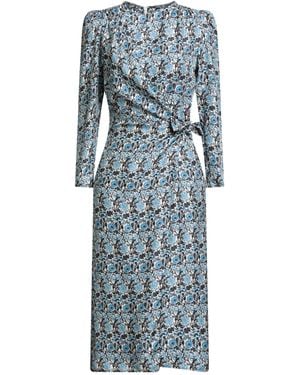 Sandro Midi-Kleid - Blau