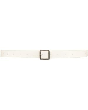 Jil Sander Cinturón - Blanco