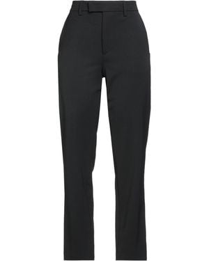 Department 5 Trousers Polyester, Virgin Wool, Elastane - Black