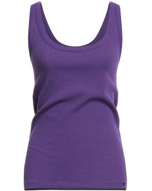 Ottod'Ame Tank Top Polyester, Viscose, Elastane - Purple