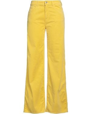 Department 5 Trousers Cotton, Modal, Polyester, Rubber - Yellow