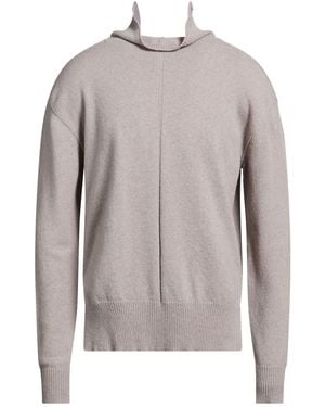 Rick Owens Turtleneck Cashmere, Wool - Gray