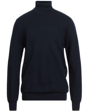 Cashmere Company Turtleneck Cashmere, Wool - Blue