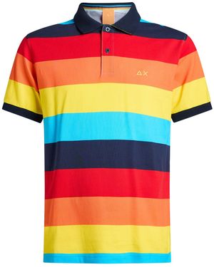 Sun 68 Polo Shirts - Orange