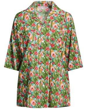 CONNOR & BLAKE Shirt Cotton - Green