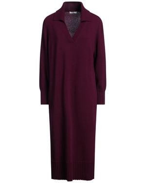 Fedeli Midi Dress Cashmere - Purple