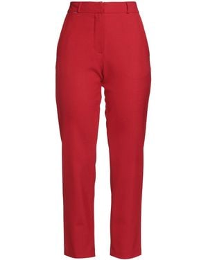 Alysi Pants Polyester, Virgin Wool, Elastane - Red