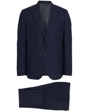 Brian Dales Suit Wool - Blue