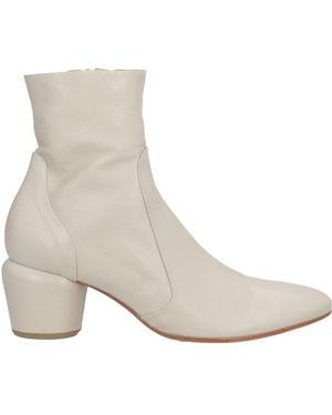 Elena Iachi Light Ankle Boots Leather - White