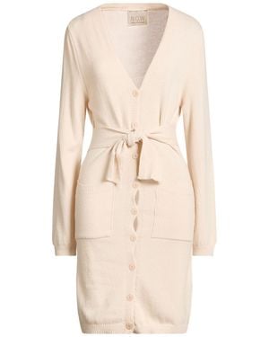 N.O.W. ANDREA ROSATI CASHMERE Cream Cardigan Cashmere, Viscose, Wool, Polyamide - Natural