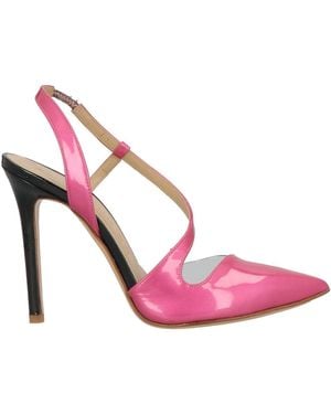 Marc Ellis Fuchsia Pumps Leather, Plastic - Pink