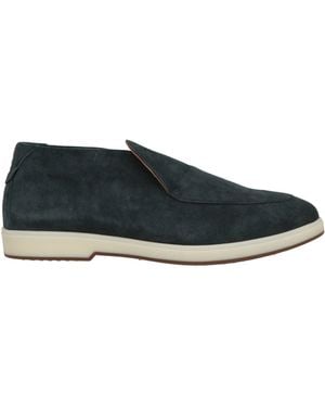 Andrea Ventura Firenze Midnight Ankle Boots Leather - Blue