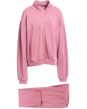 EA7 Tracksuit Polyester, Modal, Elastane - Pink