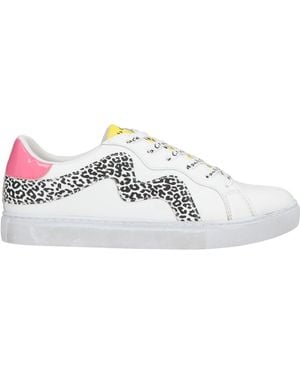 Manila Grace Trainers Leather, Synthetic Material - White