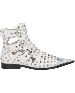 Jeffrey Campbell Ankle Boots - White