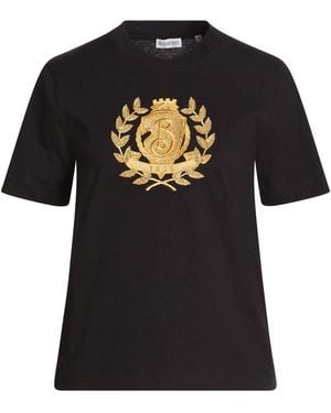 Burberry Camiseta - Negro
