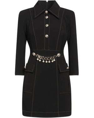 W Les Femmes By Babylon Mini Dress - Black