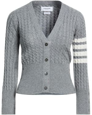 Thom Browne Cardigan Cashmere - Gray