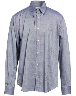 Brooksfield Shirt Cotton - Blue