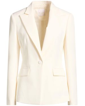 SILENCE LIMITED Ivory Blazer Pes, Elastane - Natural