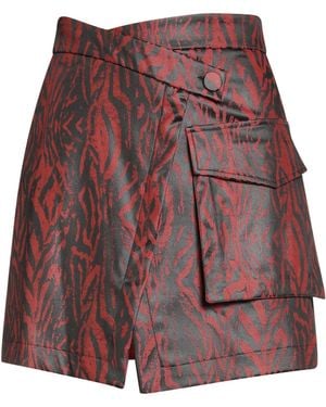 Just Cavalli Mini Skirts - Red