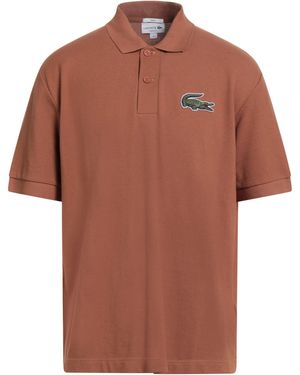 Lacoste Polo Shirt Organic Cotton - Brown