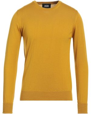 Alpha Studio Pullover - Gelb