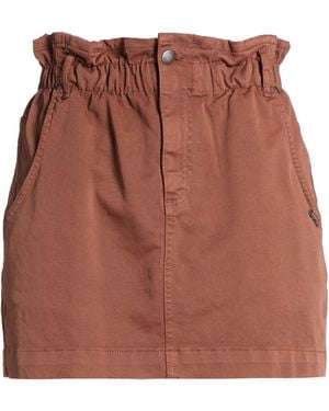 Berna Mini Skirts - Brown