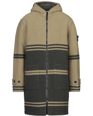 Stone Island Military Coat Wool, Polyamide - Gray