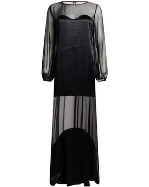 Jijil Maxi Dress Viscose - Black