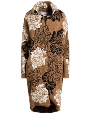 Circus Hotel Coat Polyamide, Wool, Polyester - Natural