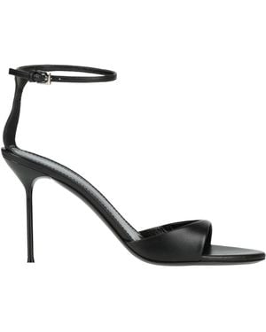 Paris Texas Sandals Leather - Black