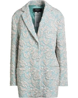 Rochas Sky Blazer Polyester, Polyamide, Elastane - Blue