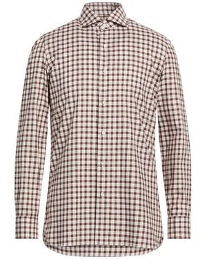 Luigi Borrelli Napoli Shirt Cotton - White