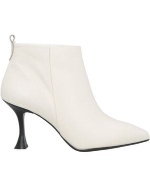 POÈME 1420 Botines de caña alta - Blanco