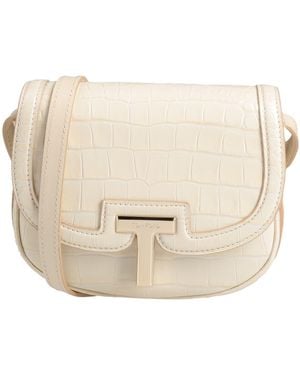 Tom Ford Ivory Cross-Body Bag Calfskin - Natural