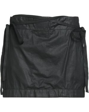 Ann Demeulemeester Mini Skirt Cotton - Black