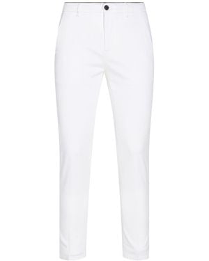 Department 5 Pants Cotton, Elastane - White