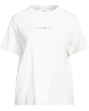 Brunello Cucinelli T-Shirt Cotton - White