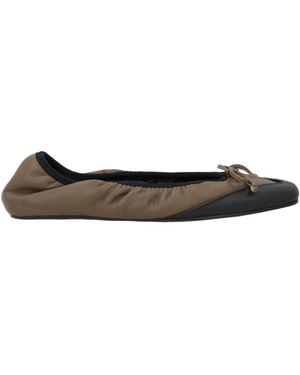 ARMARIUM Military Ballet Flats Leather - Green