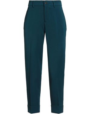 Berwich Deep Pants Polyester, Viscose, Elastane - Blue