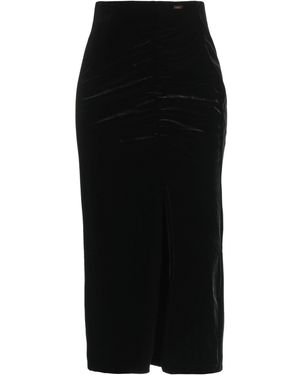 ARMANI EXCHANGE Midi Skirt Polyester, Elastane - Black