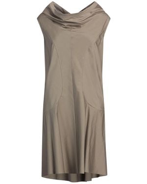 Ter Et Bantine Khaki Mini Dress Cotton - Brown