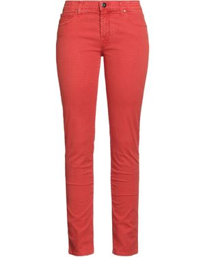 Jacob Cohen Pants Cotton, Elastane - Red