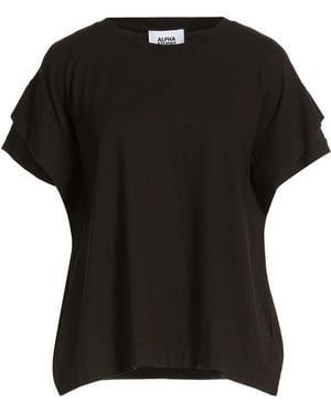 Alpha Studio Camiseta - Negro