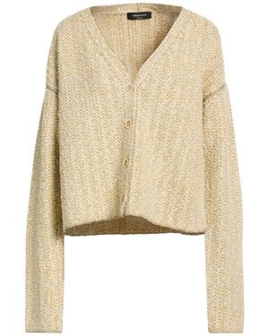 Fabiana Filippi Cardigan Synthetic Fibres, Bamboo, Metallic Fibre, Virgin Wool, Cotton - Natural