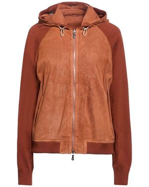 Eleventy Jacket Sheepskin - Orange