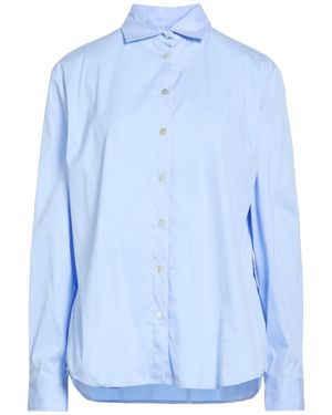 Barba Napoli Shirt Cotton, Polyamide, Elastane - Blue