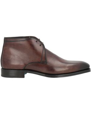 Sutor Mantellassi Dark Ankle Boots Leather - Brown