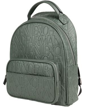 ARMANI EXCHANGE Dark Backpack Polyester - Green